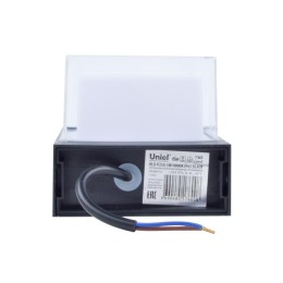 Светильник светодиодный ULU-P25A-5W/4000K IP65 BLACK 4000К уличный архитектурный накладной черн. Uni