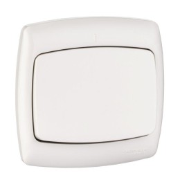 Выключатель 1-кл. СП Рондо 6А IP20 бел. SchE S16-067-BI