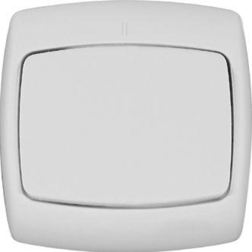 Выключатель 1-кл. СП Рондо 6А IP20 бел. SchE S16-067-BI