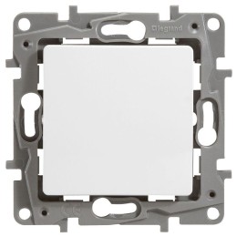 Переключатель 1-кл. СП Etika Plus 10А IP20 10AX авт. зажимы механизм бел. Leg 672211
