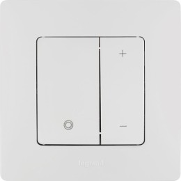 Механизм светорегулятора нажимного СП Etika 400Вт бел. Leg 672218