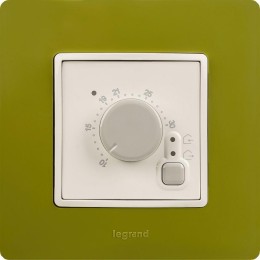 Механизм термостата СП Etika с внешним датчиком для теплых полов бел. Leg 672230