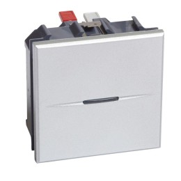 Выключатель аксиальный 1-кл. 2мод. СП Axolute 10А IP20 авт. клеммы алюм. Leg BTC HC4001M2AN