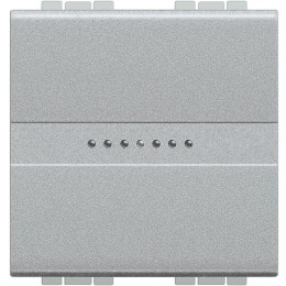 Выключатель аксиальный 1-кл. 2мод. СП LivingLight 10А IP20 250В авт. клеммы алюм. Leg BTC NT4051M2AN