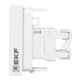 Розетка компьютерная 1мод. RJ45 кат.5E EKF E1MK015E-135-10