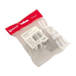 Розетка компьютерная 1мод. RJ45 кат.5E EKF E1MK015E-135-10