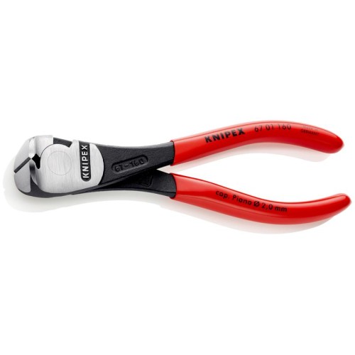 Кусачки торцевые особой мощности L-160мм Knipex KN-6701160SB
