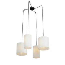 Люстра 4xE27 макс. 40Вт Vitaluce V3089-1/4S