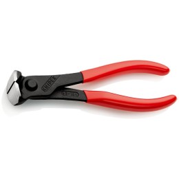 Кусачки торцевые L-160мм твердость кромок 61 HRC Knipex KN-6801160