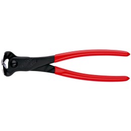Кусачки торцевые L-200мм твердость кромок 61 HRC Knipex KN-6801200