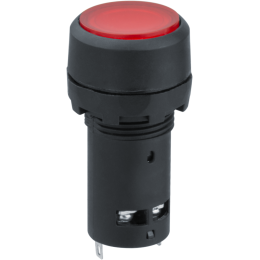Кнопка d22мм 230В NO+NC 82 822 NBI-B-09-R с подсветкой красн. Navigator 82822