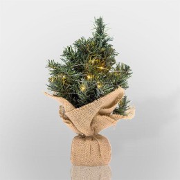 Елочка 30см IP20 в плетеном мешочке ПВХ Neon-Night 533-331