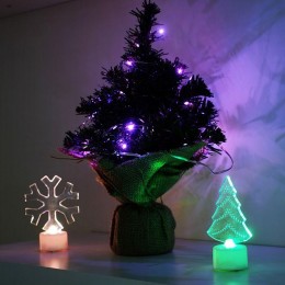 Елочка 30см IP20 в плетеном мешочке ПВХ Neon-Night 533-331