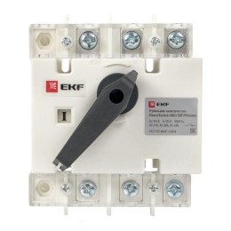 Рубильник-выключатель 3п 100А с рукояткой управления для прямой установки PowerSwitch PROxima EKF ps