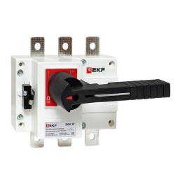 Рубильник-выключатель 3п 250А с рукояткой управления для прямой установки PowerSwitch PROxima EKF ps