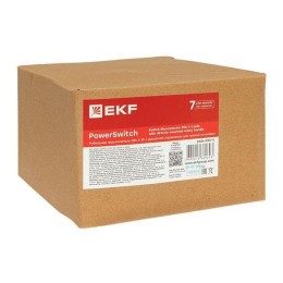 Рубильник-выключатель 3п 250А с рукояткой управления для прямой установки PowerSwitch PROxima EKF ps