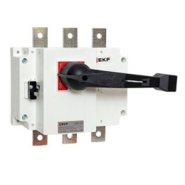 Рубильник-выключатель 3п 400А с рукояткой управления для прямой установки PowerSwitch PROxima EKF ps