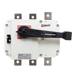 Рубильник-выключатель 3п 400А с рукояткой управления для прямой установки PowerSwitch PROxima EKF ps