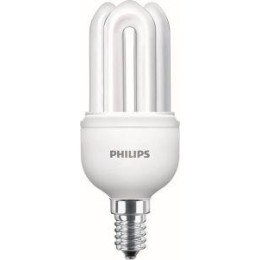 Лампа люминесцентная компакт. Genie 11Вт E14 3U 2700К 1PF/6 PHILIPS 929689133510