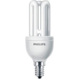 Лампа люминесцентная компакт. Genie 11Вт E14 3U 2700К 1PF/6 PHILIPS 929689133510