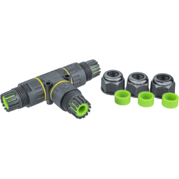 Коннектор кабельный T-образный 82 836 NTB-T02-3P-IP68 3PIN Navigator 82836