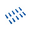 Клемма плоская полностью изолир. (гнездо-5.6мм) 1.5-2.5кв.мм (РППи-м 2.5-(4.8)/FDFD2-187(8)) (блист.