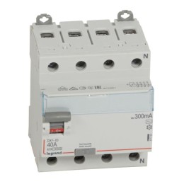 Выключатель диф. тока 4п 40А 300мА тип AC DX3 Leg 411723