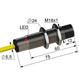 Выключатель бесконтактный PS2-18M75-8N74-K (ВБ2.18М.75.8.7.2.К) Реле и Автоматика A8010-80087354