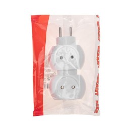 Разветвитель 3-м 6А Шар бел. (уп.2шт) Rexant 11-1063-2