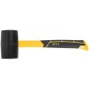 Киянка 60мм 450г фибергласовая ручка резинов. FIT 45513