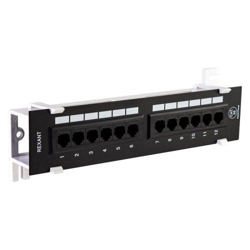 Патч-панель настенная 12 портов RJ-45 CAT 5е Rexant 04-0020