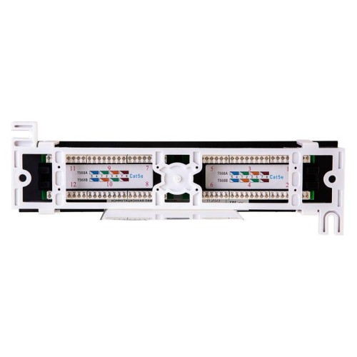 Патч-панель настенная 12 портов RJ-45 CAT 5е Rexant 04-0020