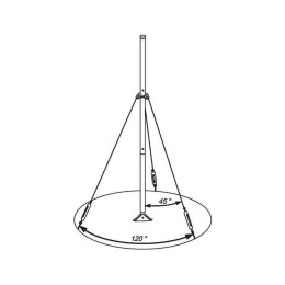 Мачта для антенн алюм. 300см Rexant 34-0485-1