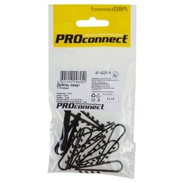 Дюбель-хомут 5-10 для круглого кабеля черн. (уп.10шт) PROCONNECT 07-4521-9