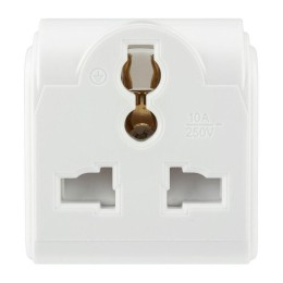 Переходник сетевой "КВАДРАТ" бел. (инд. упак.) PROCONNECT 11-1011-9