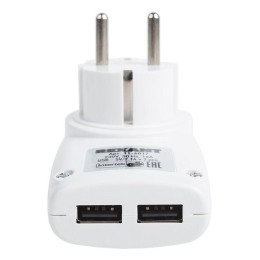 Адаптер питания 220В + 2 USB RX-17 Rexant 11-6017