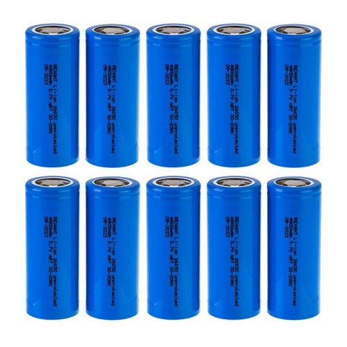 Аккумулятор Li-ion 26650 3.7В 4800мА.ч unprotected Rexant 30-2080