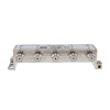 Делитель ТВх8 + 9шт F 5-1000 МГц (Silver) box(уп.5шт) Rexant 05-6105