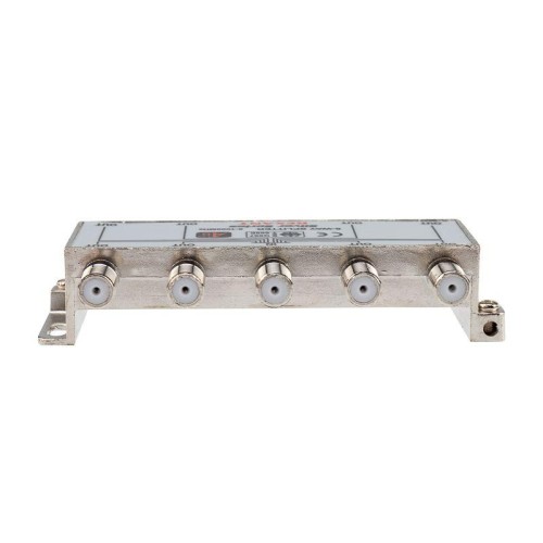 Делитель ТВх8 + 9шт F 5-1000 МГц (Silver) box(уп.5шт) Rexant 05-6105