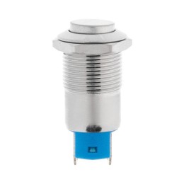 Кнопка антивандальная d12 без фикс. (2с) (ON)-OFF выпуклая (A12-B2) блист. Rexant 06-0339-A