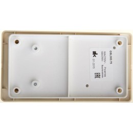 Блок комбинированный Glossa (розетка с заземл. защ. шторки + 2-кл. выкл.) беж. SE GSL000275