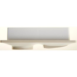 Блок комбинированный Glossa (розетка с заземл. защ. шторки + 2-кл. выкл.) беж. SE GSL000275