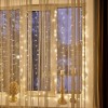 Гирлянда светодиодная "Светодиодный Дождь" 2х2.5м 300LED тепл. бел. 18Вт 230В IP20 свечение с динами