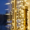 Гирлянда светодиодная "Светодиодный Дождь" 2х2.5м 300LED тепл. бел. 18Вт 230В IP20 свечение с динами