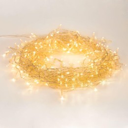 Гирлянда светодиодная "Светодиодный Дождь" 2х2.5м 300LED тепл. бел. 18Вт 230В IP20 свечение с динами