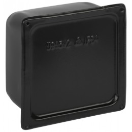 Коробка протяжная ЭРА Y-995-150-150-100-54 металлическая У-995 с уплотнителем 150х150х100мм черная I