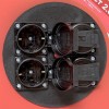 Удлинитель на катушке 4х30м с заземл. 16А IP44 Гефест 2.0 3.5кВт КГ 3х2.5 с предохранителем PROxima