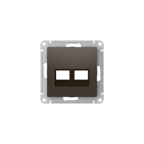 Накладка двойная AtlasDesign для информационных функций типа Keystone мокко SE ATN000690