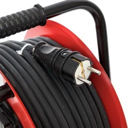 Удлинитель на катушке 4х40м с заземл. 16А IP44 Гефест 2.0 3.5кВт КГ 3х2.5 с предохранителем PROxima