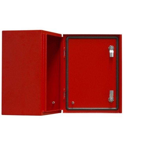 Корпус металлический ЩРНМ IP55 300х250х150 RAL3020 DEKraft 32524DEK